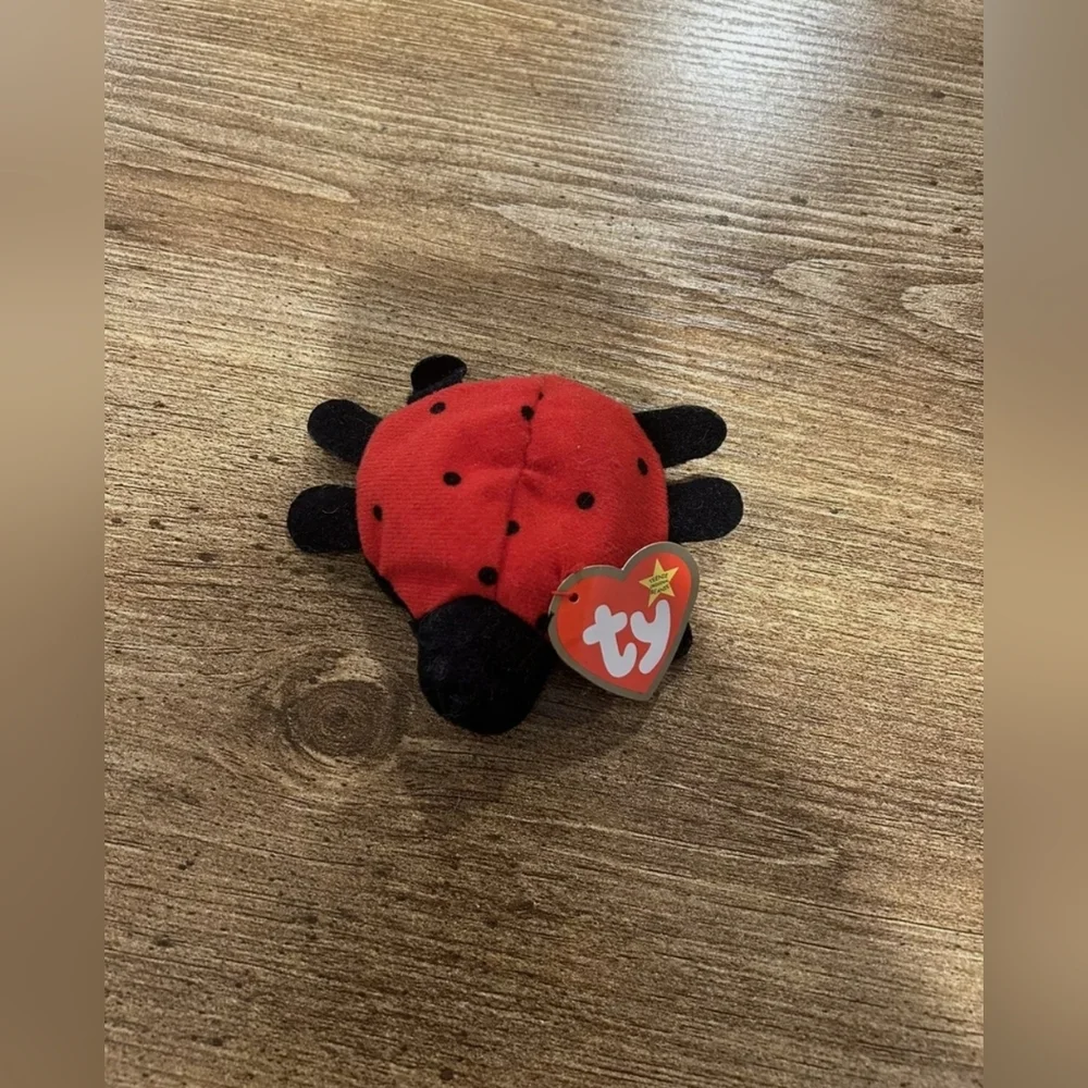 2/$20 Ty Beanie Babies Lucky The Ladybug Toy Animal McDonald's Toy #5 2000